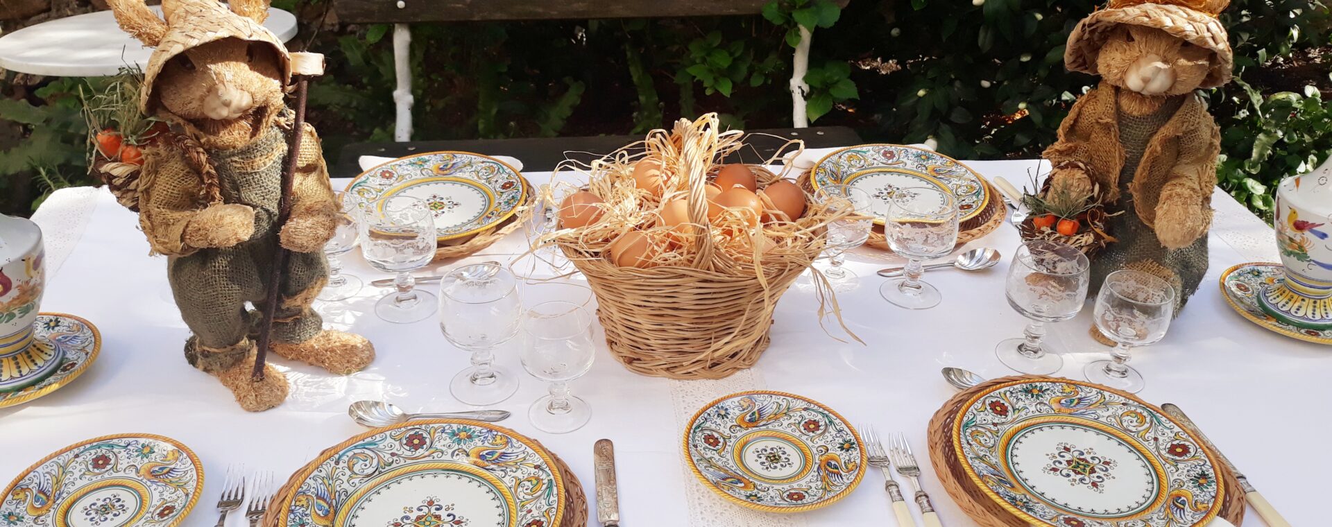 La Tavola di Pasqua e il Bianconiglio - Oltrelatavola